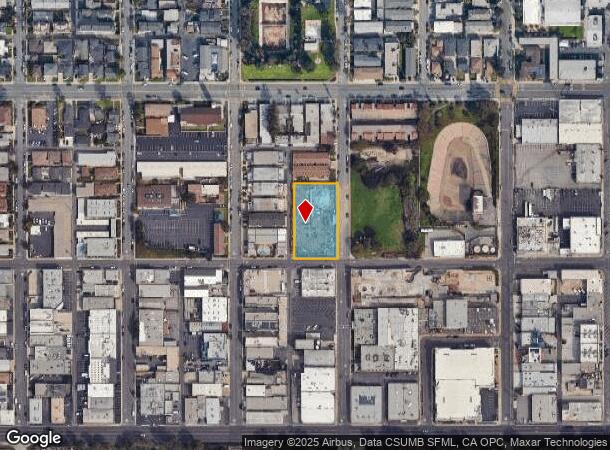 817 E Franklin Ave, El Segundo, CA Parcel Map