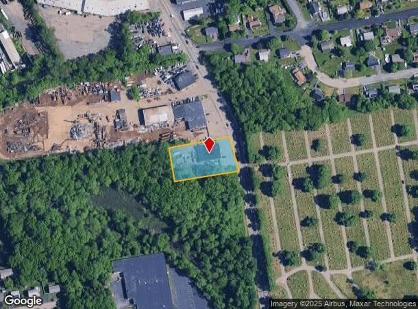  184 N Cary St, Brockton, MA Parcel Map