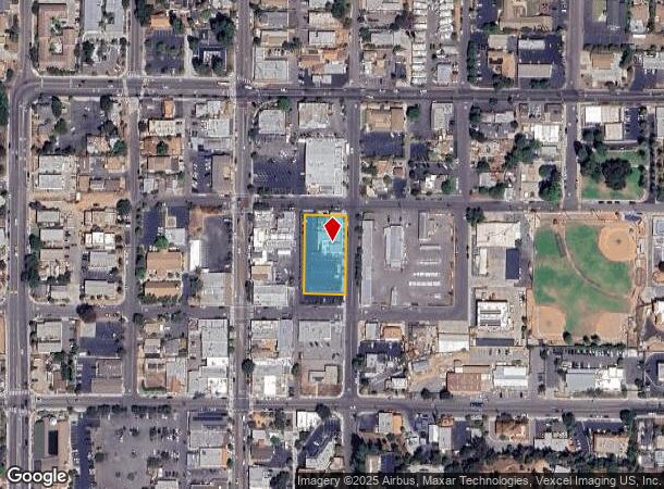 135 E Ivy St, Fallbrook, CA Parcel Map