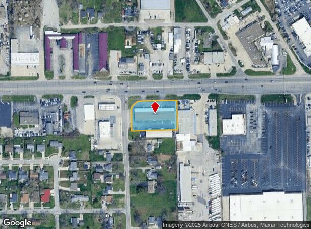 821 W Coliseum Blvd, Fort Wayne, IN Parcel Map