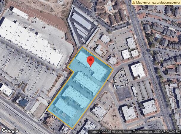  1155 Larry Mahan Dr, El Paso, TX Parcel Map