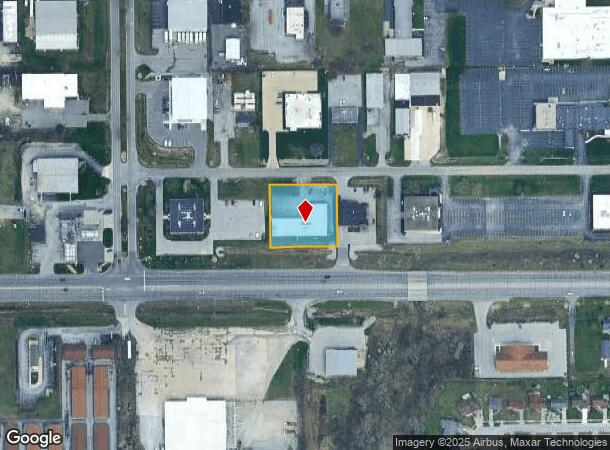 1525 Directors Row, Fort Wayne, IN Parcel Map