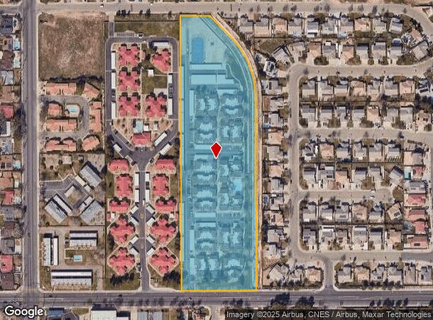 2237 W Avenue E, Lancaster, CA Parcel Map