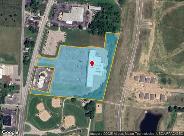 524 N Main St, New Carlisle, OH Parcel Map