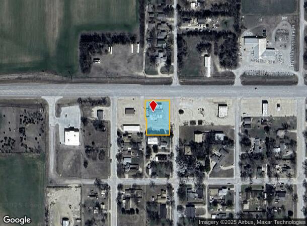  307 W Dean St, Burrton, KS Parcel Map