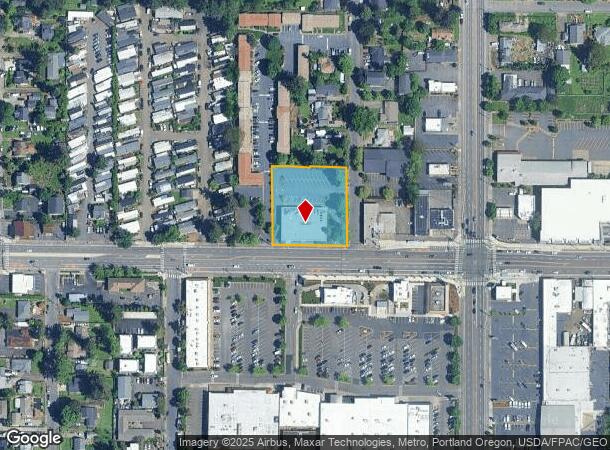  12005 Se Division St, Portland, OR Parcel Map