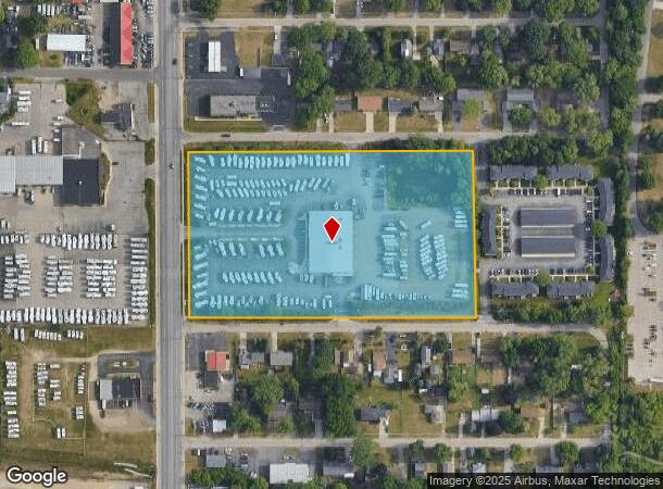 7144 Division Ave S, Grand Rapids, MI Parcel Map