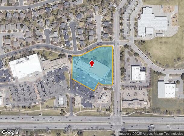 1538 E Harmony Rd, Fort Collins, CO Parcel Map