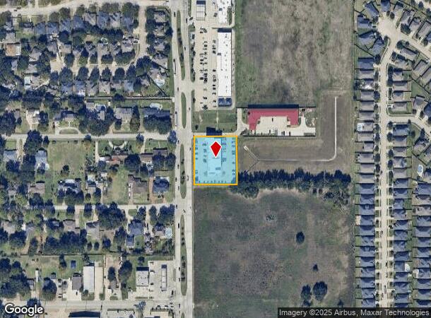  1332 Katy Fort Bend Rd, Katy, TX Parcel Map