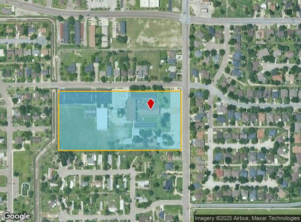 1815 N 7Th St, Harlingen, TX Parcel Map