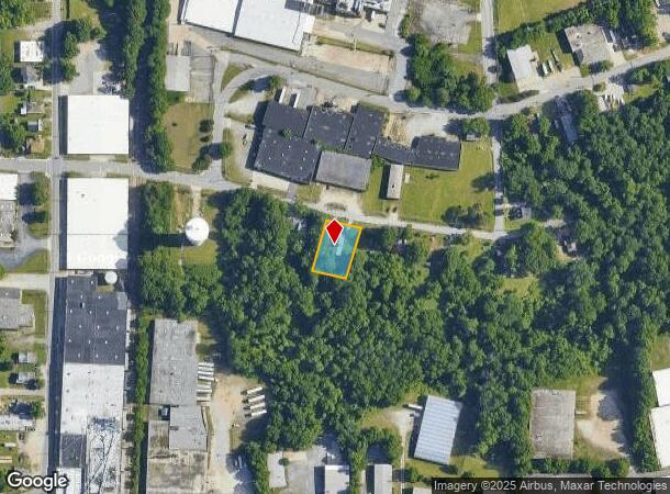  1315 Potts Ave, High Point, NC Parcel Map