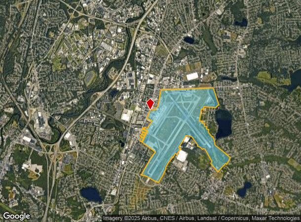  109 Airport Rd, Warwick, RI Parcel Map