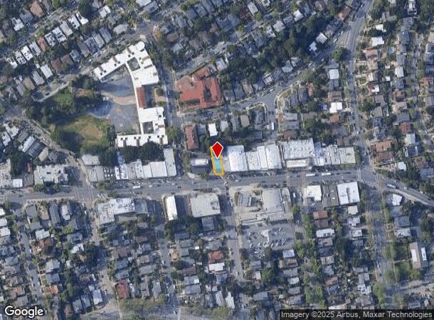 1819 Solano Ave, Berkeley, CA Parcel Map