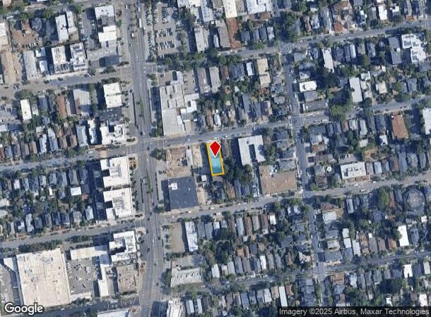  2114 Parker St, Berkeley, CA Parcel Map