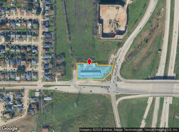  2451 E Sublett Rd, Arlington, TX Parcel Map