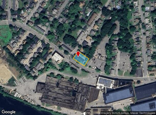 168 Main St, Whitinsville, MA Parcel Map
