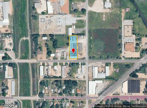  706 W 2Nd Ave, Hutchinson, KS Parcel Map