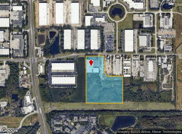9501 Palm River Rd, Tampa, FL Parcel Map