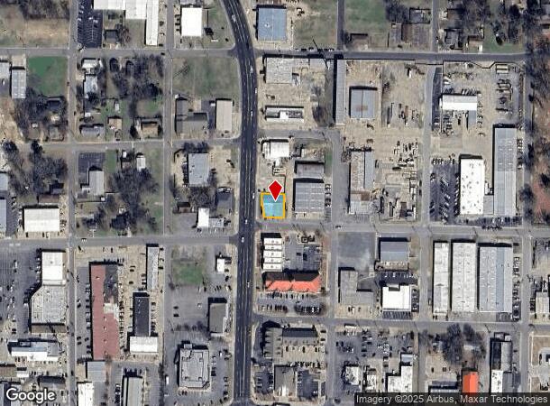  1122 Harkrider St, Conway, AR Parcel Map