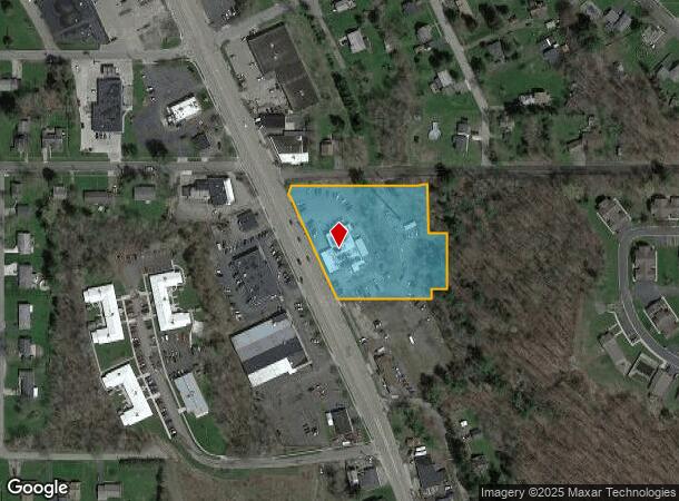  839 Foote Ave, Jamestown, NY Parcel Map