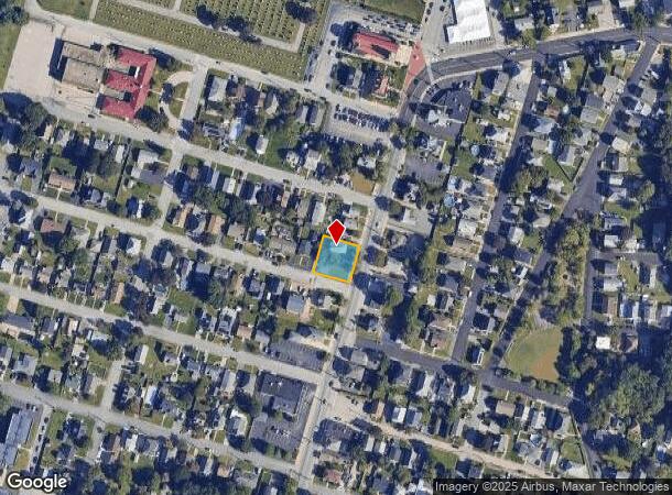 1561 Cranston St, Cranston, RI Parcel Map