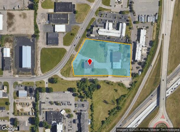 3600 E Cork St, Kalamazoo, MI Parcel Map