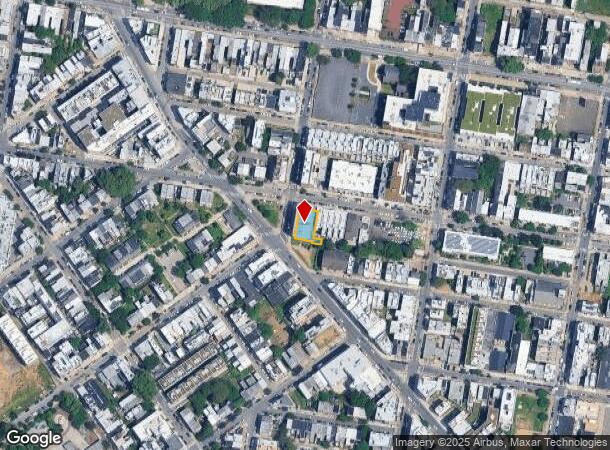  1632 Poplar St, Philadelphia, PA Parcel Map