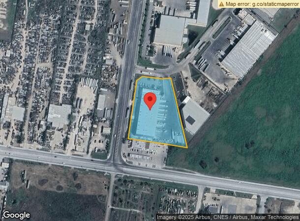  10321 Keystone, Pharr, TX Parcel Map