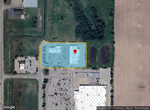  2401-2421 Ontario Dr, Saint Johns, MI Parcel Map