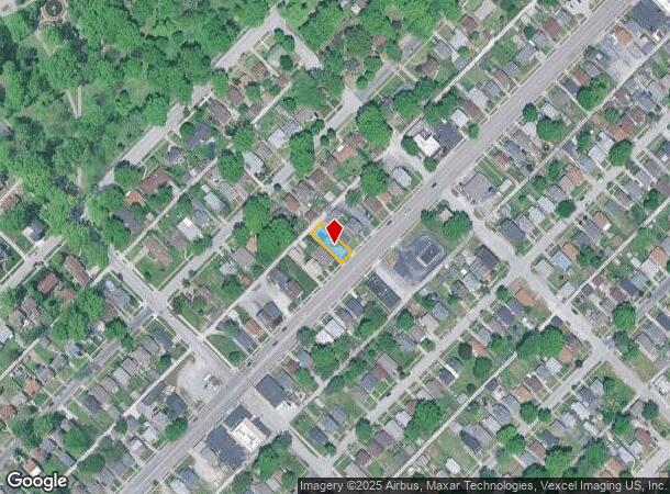 2721 Madison Ave, Granite City, IL Parcel Map