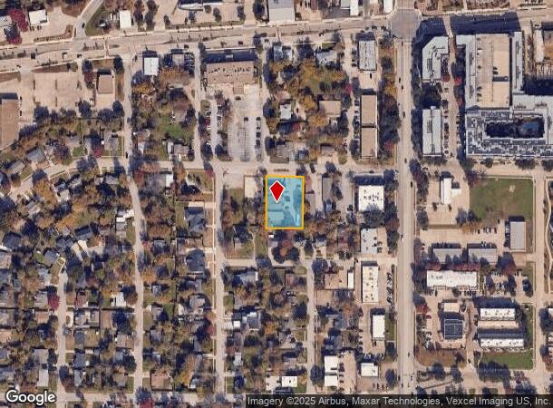 215 W Nash St, Grapevine, TX Parcel Map