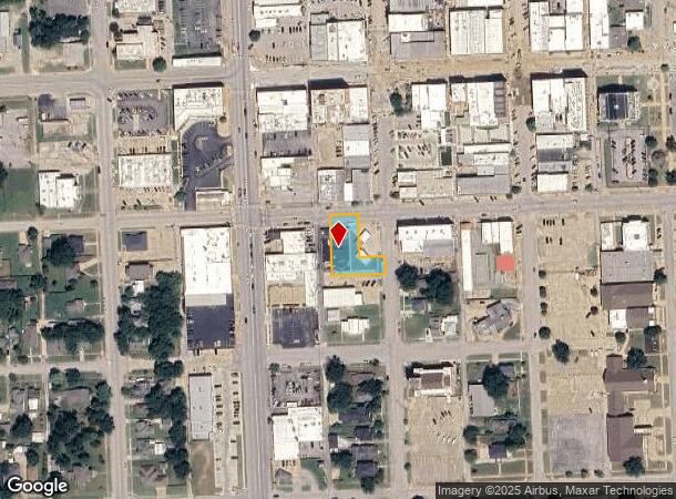  18 E Lee Ave, Sapulpa, OK Parcel Map