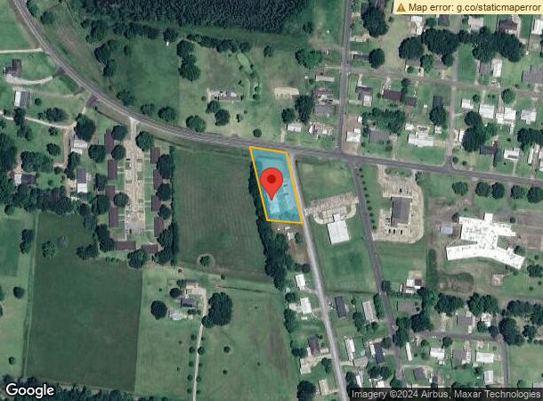  391 W Railroad St, Arnaudville, LA Parcel Map