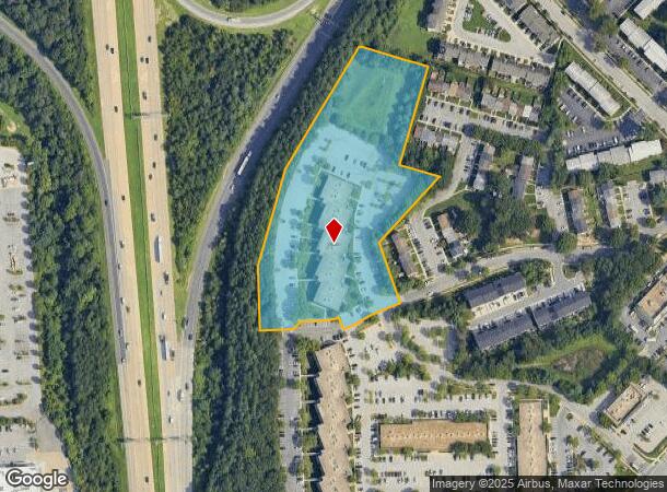  810 Landmark Dr, Glen Burnie, MD Parcel Map