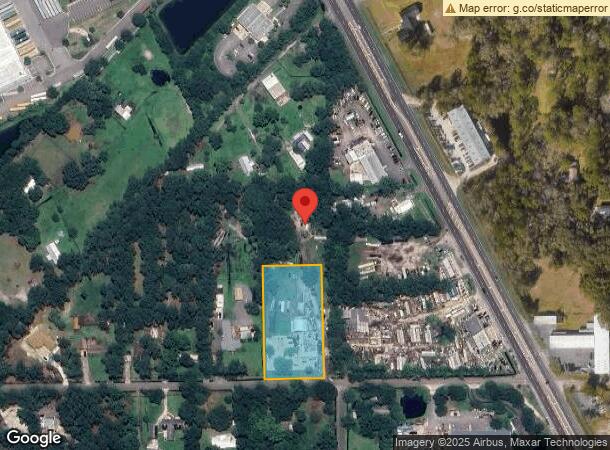  6905 Pitts Rd, Jacksonville, FL Parcel Map