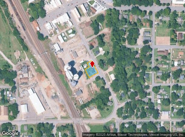 211 S 1St Ave, Mulvane, KS Parcel Map