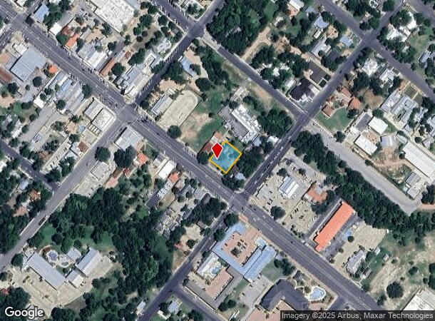  416 E Main St, Fredericksburg, TX Parcel Map