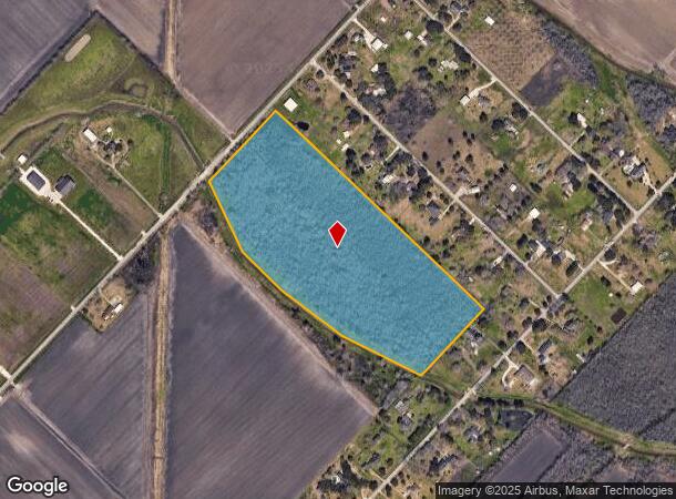 5105 Fenske Ln, Needville, TX Parcel Map