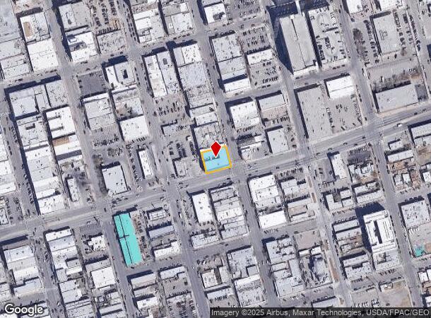  313 S Stanton St, El Paso, TX Parcel Map