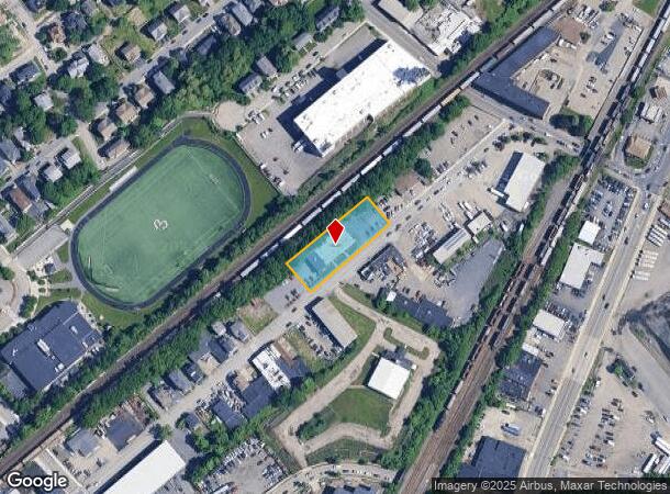  22 Canterbury St, Worcester, MA Parcel Map