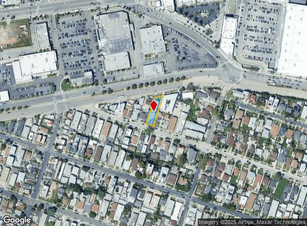  4639 Lomita St, Los Angeles, CA Parcel Map