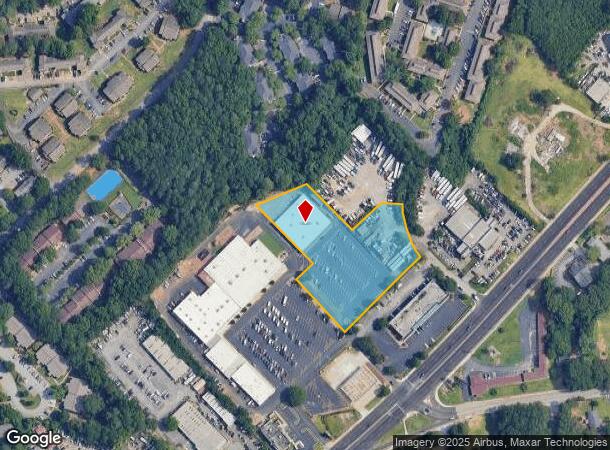  6250 Memorial Dr, Stone Mountain, GA Parcel Map