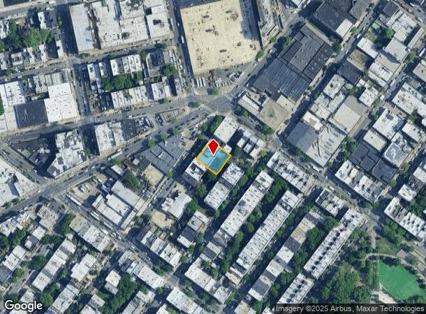 422 Melrose St, Brooklyn, NY Parcel Map