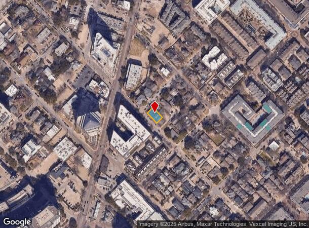  2600 Hibernia St, Dallas, TX Parcel Map