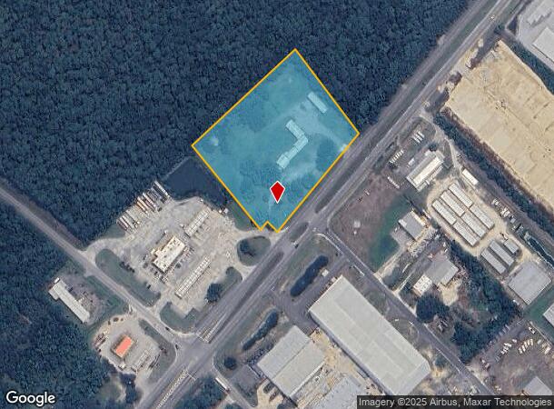 3601 S Fraser St, Georgetown, SC Parcel Map