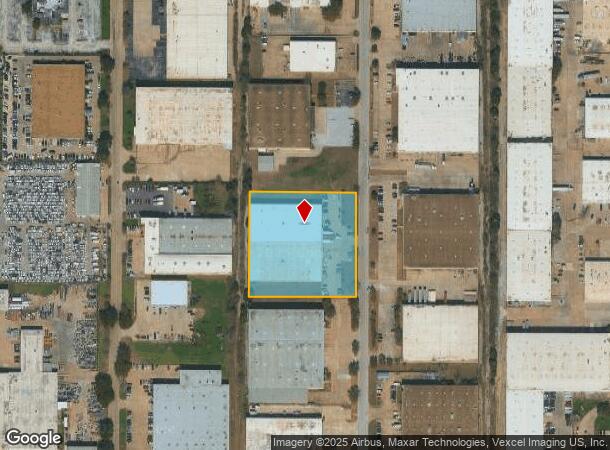 625 107Th St, Arlington, TX Parcel Map