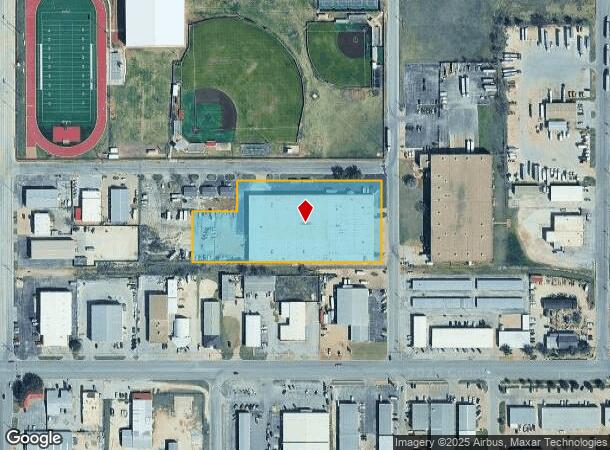 2001 S 41St St, Abilene, TX Parcel Map