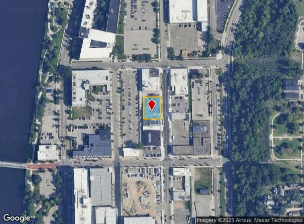  833 Ottawa Ave Nw, Grand Rapids, MI Parcel Map