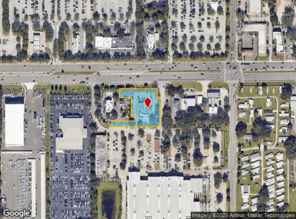 1281 E Brandon Blvd, Brandon, FL Parcel Map