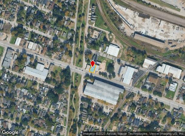  7207 Navigation Blvd, Houston, TX Parcel Map